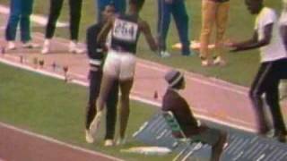 Bob Beamons World Record Long Jump  1968 Olympics [upl. by Dlarej]