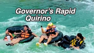 RIVER TUBING AT GOVERNOR’S RAPID QUIRINO [upl. by Jaban]