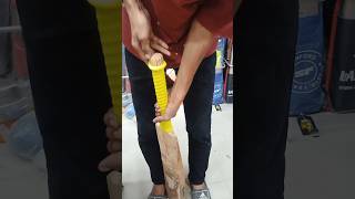 How to put grip apply now cricket bat youtubeshorts video trending shorts cricket bat grip [upl. by Vinni]