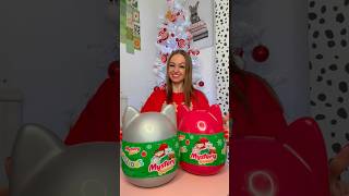 ASMR UNBOXING GIANT MYSTERY CHRISTMAS SQUISHMALLOWS😍🎁⁉️ RARE SACK HUNT🫢🤞🏻 Shorts [upl. by Bethesda]