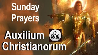 Sunday Auxilium Christianorum  Catholic Deliverance Prayers for Protection for Use by the Laity [upl. by Hummel]