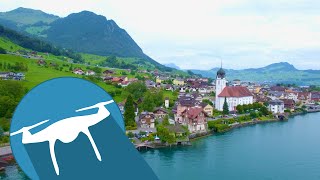 VIERWALDSTÄTTERSEE BY DRONE  Switzerland by drone [upl. by Engvall146]