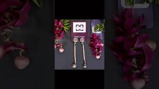 How to wear clip on earrings New Item dalmedadesigns jewelry earrings cliponearrings [upl. by Aselehc]