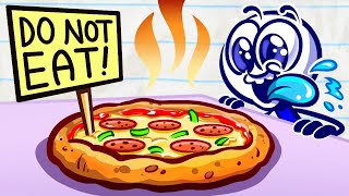 quotPizza Party of Onequot  Pencilmation Cartoons [upl. by Pearson]