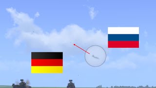 Germanmade Gepard shoots down a series of Russian aircraftMilitary Simulation [upl. by Docila]