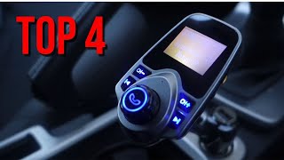 TOP 4  Mejor Transmisor FM Bluetooth Para Coche 2021 [upl. by Asiar]