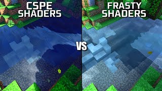 CSPE SHADERS x FRASTY SHADERS  MCPE 118 60 Fps Best Shaders for Minecraft PE [upl. by Aihsenak]