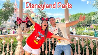 WE WENT TO DISNEYLAND PARIS 😍  Indian Girl Meets Romanian guy [upl. by Gniliem476]