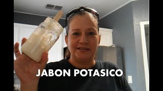 COMO HACER JABON POTASICO INSECTICIDA ORGANICO [upl. by Aicetel457]