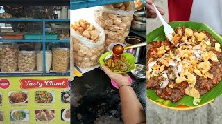 Tasty chat recipes  Mushroom masala  Channa masala  Bhel Puri etc  Indian street food food420 [upl. by John]