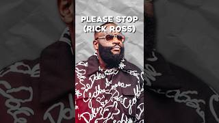 Somebody PLEASE Take the Mic Away From Rick Ross [upl. by Koosis]