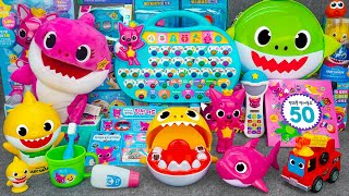 BABY SHARK  150 min Compilation  Satisfying Unboxing ASMR [upl. by Lari16]