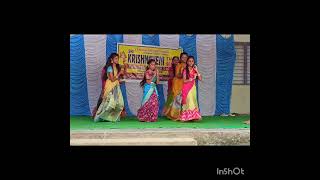 Sri Krishnaveni Talent School ramnagar karimnagar💃 Dance O pilaga venkatesh song💃14112024 [upl. by Attelliw95]