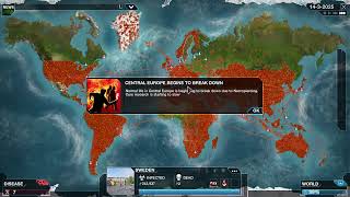 Plague Inc Evolved NEURAX WORM Mega Brutal Walkthrough [upl. by Girvin]