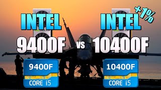 9400F vs 10400F  2060S 💥 CSGO 💥 Fortnite 💥 PUBG 💥 GTAV 💥 Overwatch [upl. by Baerman]