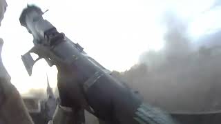 Ukrainian Humvee In Attack [upl. by Kcerb]