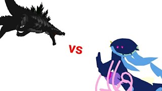 DC2BA titans kraken vs godzilla [upl. by Soirtimid503]