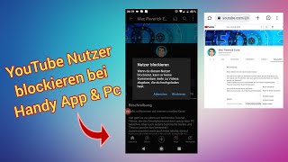 Youtube Nutzer blockieren und entblocken am PC amp Handy Anleitung [upl. by Marquita]