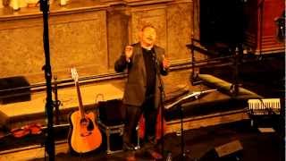 Rasmus Lyberth sings quotSilent Nightquot in Greenlandic Dec 2 2012 [upl. by Rogozen44]