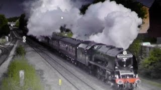 46233 Duchess Of Sutherland On The Yorkshire Coronation 110513 [upl. by Eiramit]