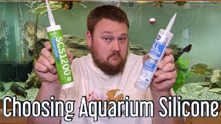 Aquarium Safe Silicone  which one to use [upl. by Vins102]