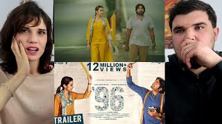 96 TRAILER  Vijay Sethupathi Trisha  Madras Enterprises  Trailer Reaction [upl. by Harmaning]