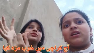 Aaj Karachi Nazma abad kay park main gaye  Daily routine vlogs  Karachi vlogs [upl. by Reginnej769]