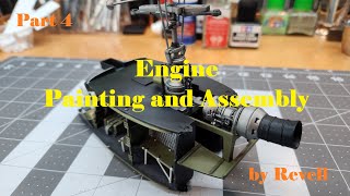 UH1D Huey Gunship Part 4 Engine [upl. by Obbard375]