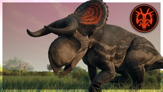 NASUTOCERATOPS Showcase  Path of Titans Mod [upl. by Dabbs]