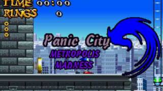 Sonic Utopia Soundtrack  Panic City [upl. by Vachil]