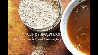 VEGAN BEEF LESS STOCK POWDER SEASONING  Connies RAWsome kitchen [upl. by Amo390]