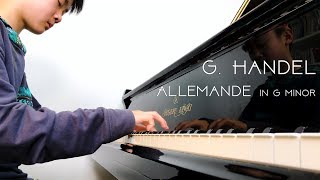 Handel  Allemande in G minor [upl. by Eenot]