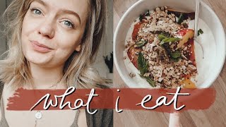 WHAT I EAT IN A DAY  Einfache amp leckere veggie Rezepte [upl. by Anni566]