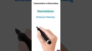 Connotations vs Denotations Connotation and Denotation with examples [upl. by Anirrehs]