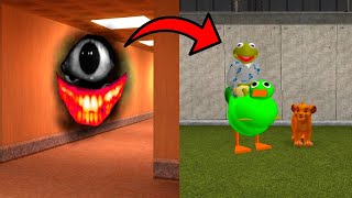 BACKROOMS LEVEL 99999 CREATURE  Garrys mod Sandbox [upl. by Enram]