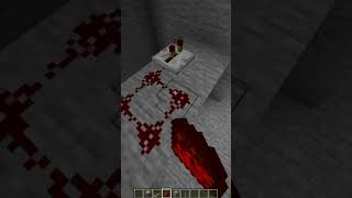 Minecraft Secret Door Tutorial minecraft shorts [upl. by Marlena]