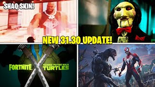 Fortnite NEW Update Today SHAQ ICON SKIN amp Fortnitemares 2024 [upl. by Eleen]