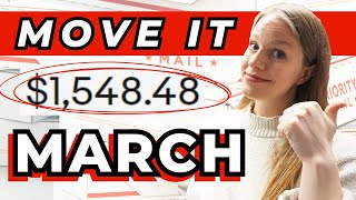 1500 Ship with Me  MOVE IT MARCH eBay amp Poshmark Reseller Vlog 38 [upl. by Pearman]