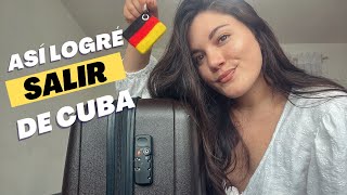 😱La visa con la que tú también puedes salir de Cuba ✈️🇨🇺 cubanaeuropeviviendoenalemaniavisa [upl. by Talich]