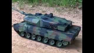 RC Panzer Leopard 2A6 [upl. by Noyad]