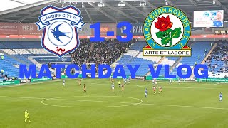 Limbs As Andi Weimann Silences Cardiff City Stadium Cardiff City 13 Blackburn Matchday Vlog [upl. by Cathie176]