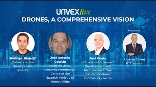 Drones a comprehensive vision  Webinar UnvexLive [upl. by Nylirret]