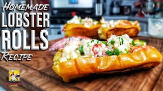 Lobster Rolls on Toasted Brioche Buns [upl. by Ginzburg]