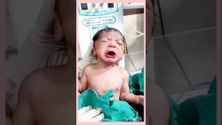 Newborn baby first crying after birth admit in nicu doctor hospital 🏥🏥subscribemychannel 🙏🙏🙏🙏🏥👍🙏🙏 [upl. by Nymsaj]