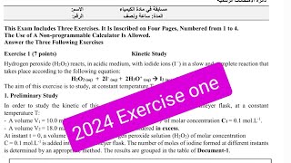 solve exercise one 2024 kinetic factor [upl. by Itra]