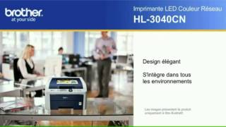 Imprimante LED Laser Couleur BROTHER HL3040CN [upl. by Ahseniuq]