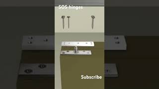 SOS hinges door pocketdoor folding style sos hinges trending [upl. by Cavuoto]