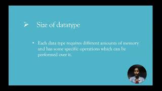 C programming  Variables  Constants  Datatypes [upl. by Morgen]