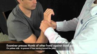 Scaphoid Shift Test CR [upl. by Anej]