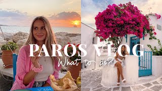 PAROS GREECE TRAVEL VLOG  What to do [upl. by Ikilisav348]